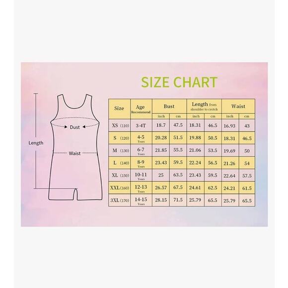 MODAFANS Shorts Leotard Black with Butterfly Size 10-11y XL - Picture 6 of 6